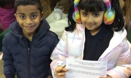 News &raquo; Year 2 visit St George's Church